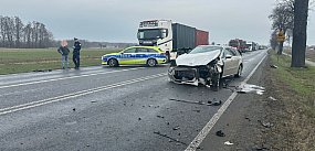 Groźnie w Janowie na DK 50, są zdjęcia i komentarz stra