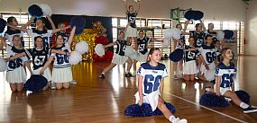 Cheerleaderki z całego powiatu przejęły Sochaczew