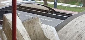 Wszedł na wiatę przy Traugutta, zerwał dach