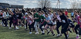 Impreza biegowa w Brzozowie Starym, pierwsza taka