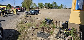W kapliczkę i na dach. Niebezpiecznie w Brzozówku