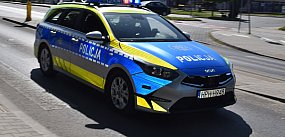 KPP Sochaczew: młody kierowca ukarany za drift