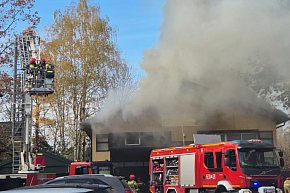 Pożar w Kożuszkach Parcel-16324