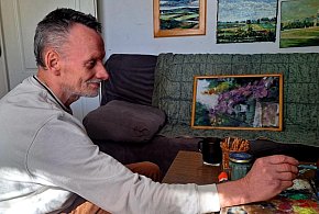 Wystawa Sylwestra Łaty w SCK: 30 lat w obrazach-87573
