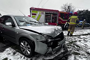 Stłuczka w centrum Teresina, wyglądało groźnie-89319