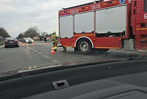 Wypadek na DK 92 w miejscowości Seroki Wieś-90202