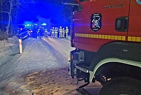 Wilcze Tułowskie. Niebezpieczne zdarzenie na 705-90580