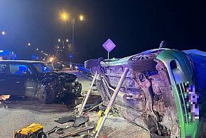 Policja o wypadku na Płockiej: sprawca pił wcześniej alkohol