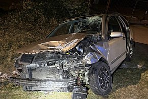 Kompletnie pijani kierowcy sprawcami dwóch wypadków w powiecie