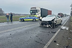 Groźnie w Janowie na DK 50, są zdjęcia i komentarz straży