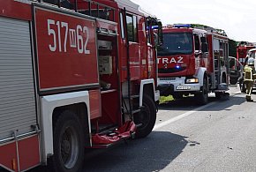 Zdarzenie drogowe na DK 50 we Władysławowie, uwaga kierowcy