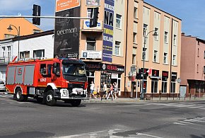 Zderzenie osobówek na DK92