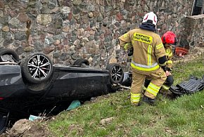 Wypadek w Żelazowej Woli, kierowca w szpitalu