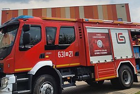 Pożar nieużytków za SP4, sytuacja pod kontrolą