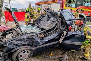 Czarny weekend. Śmiertelna ofiara wypadku w Józinie