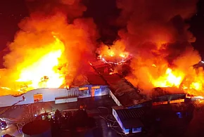 Strażacy o pożarze w Bramkach: był najtrudniejszym w historii komendy