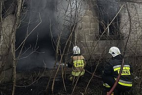 Pożar budynku mieszkalnego w Famułkach Królewskich
