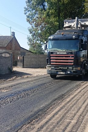 Trwa remont drogi powiatowej Złota - Dębsk-16136