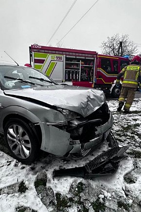 Stłuczka w centrum Teresina, wyglądało groźnie-16406