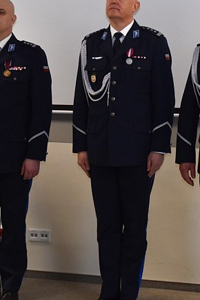 Pożegnanie z policyjnym mundurem i powierzenie obowiązków na stanowisku Komendanta-16570