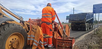 Trwają prace związane z przebudową drogi powiatowej Złota-Dębsk [FOTO]-87277