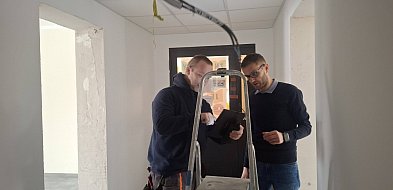 Remont budynku urzędu gminy Rybno na finiszu-90835