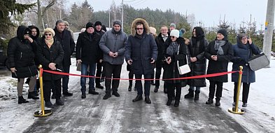 Nowa droga w Krzyżyku Iłowskim uroczyście odebrana-90874