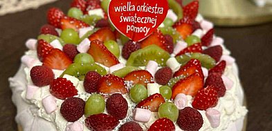 Licytacje WOŚP: tort bezowy od Sylwii Konrad