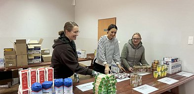 Pomoc żywnościowa trafiła do mieszkańców gminy Młodzieszyn