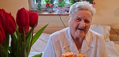 Pani Irena z Rozlazłowa ma sto lat i wiele do opowiedzenia