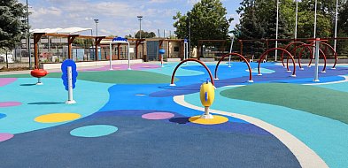 Wodny plac zabaw gotowy na majówkę, zjeżdżalnie także