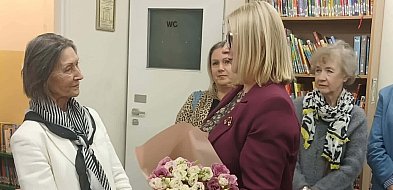 Ewa Woydyłło w Sochaczewie, wyjątkowe spotkanie w Bibliotece Pedagogicznej