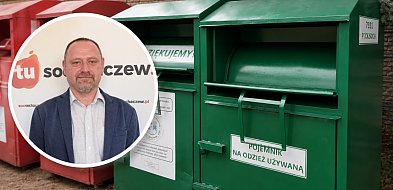 Czerwone - zielone w gminie Nowa Sucha. Są nowe pojemniki na odzież