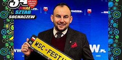 Licytacje WOŚP: dzień urlopu burmistrza Sochaczewa Daniela Janiaka