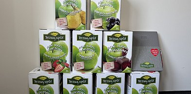 Licytacje WOŚP: 45 litrów soku i dzień w tłoczni od Tęczowego Ogrodu