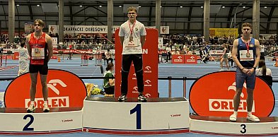 AS Filipidesa z cennym medalem Halowych Mistrzostw Polski