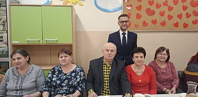 Spotkanie przy pączku w gminie Rybno