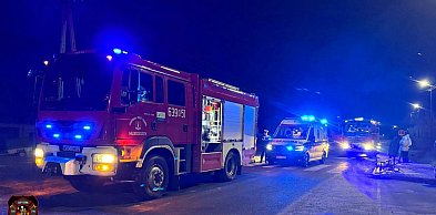 Wypadek w Młodzieszynie: rowerzysta zderzył się z kierowcą skutera