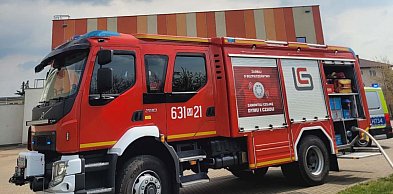 Pożar nieużytków za SP4, sytuacja pod kontrolą