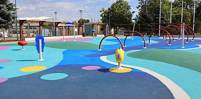 Wodny plac zabaw gotowy na majówkę, zjeżdżalnie także