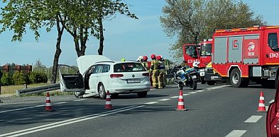 Tragedia obok Sochaczewa: motocyklista nie żyje, DK92 zablokowana