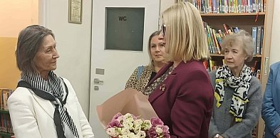 Ewa Woydyłło w Sochaczewie, wyjątkowe spotkanie w Bibliotece Pedagogicznej