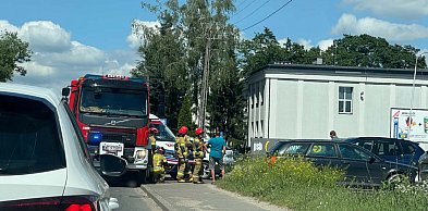 Potrącenie rowerzystki w Boryszewie