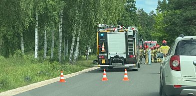 Pilne: wypadek koło Kożuszek, są utrudnienia