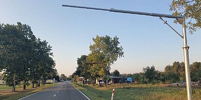 Odcinkowy pomiar prędkości przy KPN, wysięgniki już są-87122