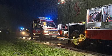 Śmiertelne potrącenie rowerzystki w gminie Kampinos-87734