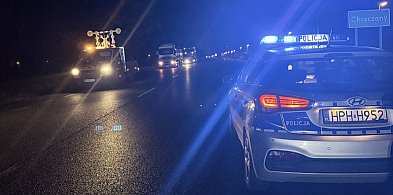 Policja o śmiertelnym potrąceniu: w zdarzeniu brały udział dwa pojazdy-87894