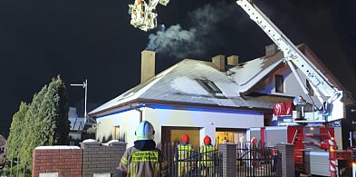 Pożar sadzy w Kozłowie Biskupim-90859