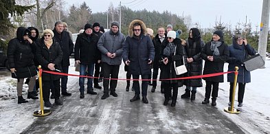 Nowa droga w Krzyżyku Iłowskim uroczyście odebrana-90874