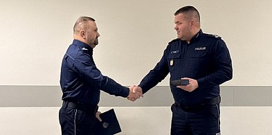 Awans podinsp. Pawła Dubieleckiego z KPP Sochaczew